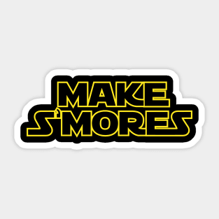 Make S'mores Sticker